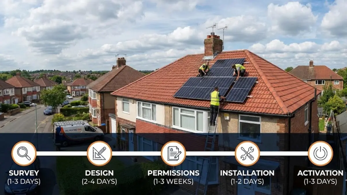 How Long Does It Take to Install Solar Panels In the UK